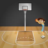 حميدو يلعب كرة السلة スクリーンショット 1