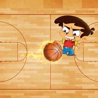 حميدو يلعب كرة السلة スクリーンショット 2