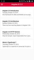 Angular2 Guide স্ক্রিনশট 1