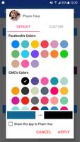 برنامه‌نما CMC - Change Messenger Colors عکس از صفحه