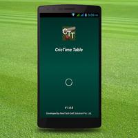 CricTime Table Cartaz