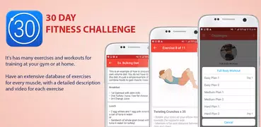 30 Day Fitness Challenge Worko