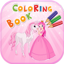 Princess Pony Coloring Book APK