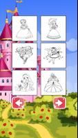 Princess Book Coloring capture d'écran 2