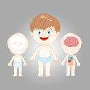 body parts kids APK