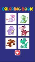 Dinosaurs Game Coloring Book capture d'écran 1
