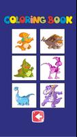 Dinosaurs Game Coloring Book capture d'écran 2