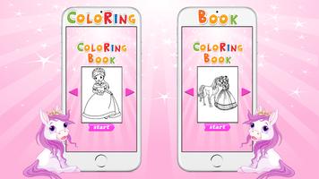 Pony Princess Coloring Pages capture d'écran 1