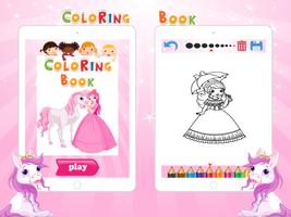 Pony Princess Coloring Pages capture d'écran 2