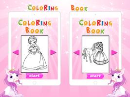 Pony Princess Coloring Pages capture d'écran 3