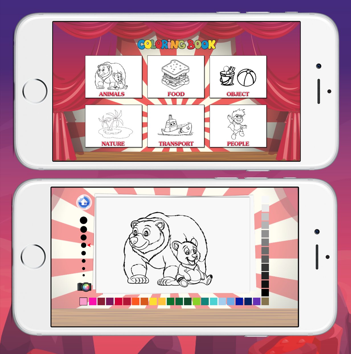 Coloring Page for Kids games APK for Android Download