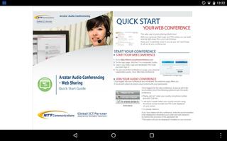 برنامه‌نما Arcstar Audio Conferencing عکس از صفحه