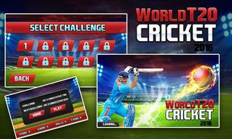 World T20 Cricket 2016 Affiche
