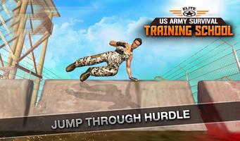 Elite US Army Survival Training School: Army Games poster