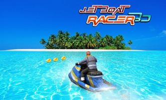 Jet boat racing 3D: water surfer driving game スクリーンショット 3