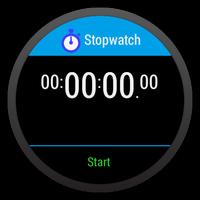 Stopwatch for android wear screenshot 1