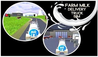 Farm Milk Delivery Truck Sim capture d'écran 2