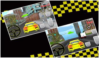 Taxi Simulator 3D 2016 syot layar 3