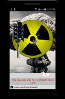Nuclear Alarm Siren App Widget plakat