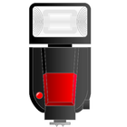 Stroboscope lampe de poche icône