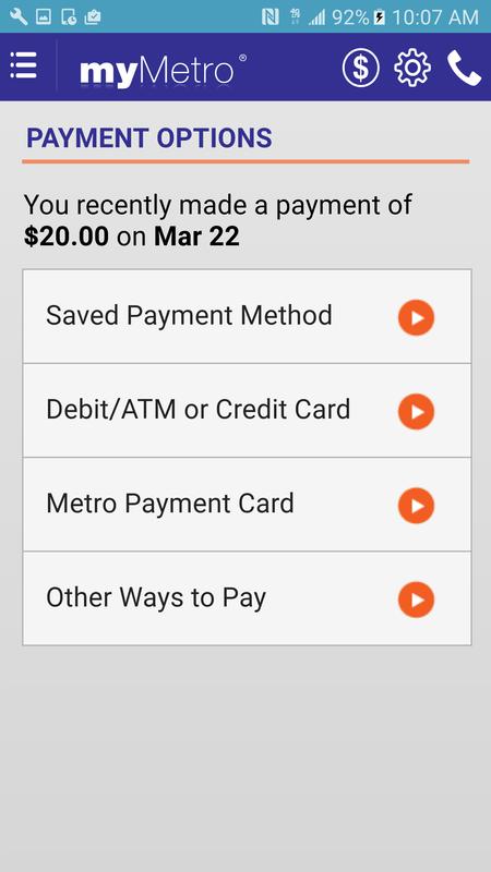 Metro PCS Bill Pay Overview: And if you spot any issues with our How do I pay my Metro PCS bill online? guide, please let us know by sending us feedback. We want to be as helpful as possible. If you appreciated this guide, please share it with your favorite people. Our free information and tools is powered by you, the customer. The more people that use it, the better it gets.