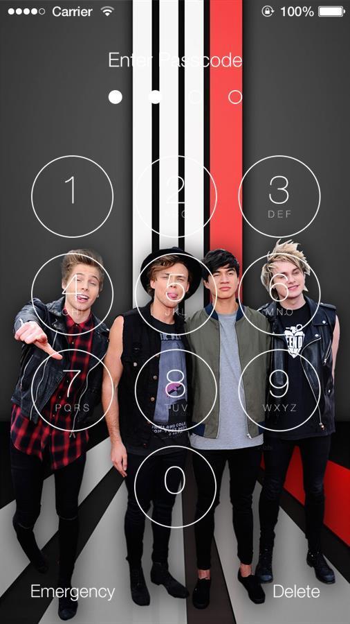 5 Seconds Of Summer 5sos Wallpaper Lock Screen For Android