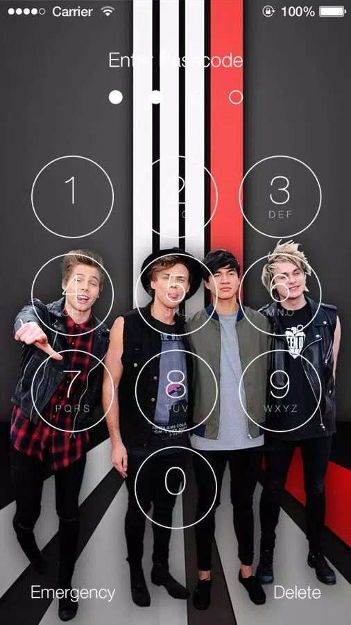 Android 用の 5 Seconds Of Summer 5sos Wallpaper Lock Screen Apk をダウンロード