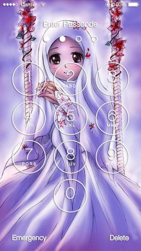Muslim Anime Girls Wallpaper Lock Screen For Android Apk Download