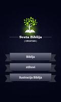 Croatian Bible with Pictures, Text, Verses постер