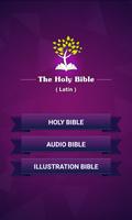 Latin Holy Bible with Audio, Text, Pictures, Verse Cartaz