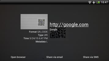 1 Schermata QR Code App