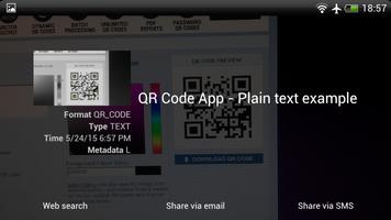 2 Schermata QR Code App