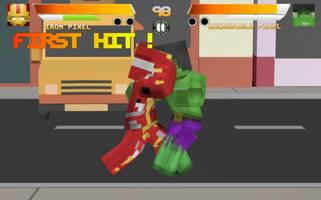 Superhero Pixel Fighting - End Game capture d'écran 2