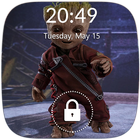 Baby Groot Art Lock Screen ikon