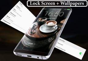 Coffee Lock Screen penulis hantaran