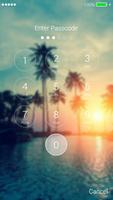 Palm Trees Lock Screen ảnh chụp màn hình 2