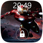 Super Ironmen Lock Screen icône