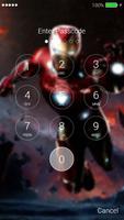 3 Schermata Super Ironmen Lock Screen