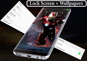 Super Ironmen Lock Screen Affiche