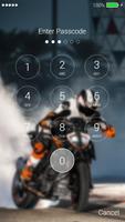 Sport Moto Lock Screen 스크린샷 1