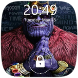 Thanos Hero Galaxy Lock Screen biểu tượng