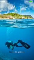 Underwater World Lock Screen ảnh chụp màn hình 3