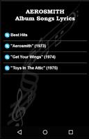 Aerosmith Lyrics ภาพหน้าจอ 1