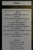 Linkin Park Lyrics Screenshot 3