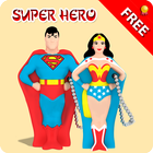 Icona Super Hero - Fun game for Kids