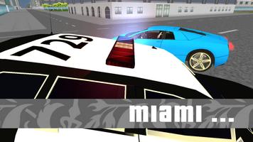 Miami Racing Fever 3D Affiche