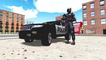 Police Car Driver 3D Poster