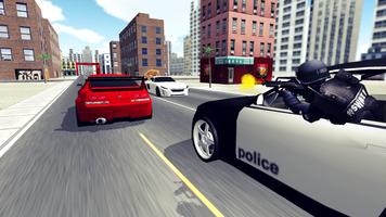 Police Car Chase 3D plakat