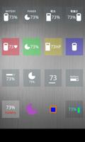 Nice Simple Battery (Widget) Affiche