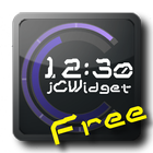 jClockWidget DigitalClock Free আইকন